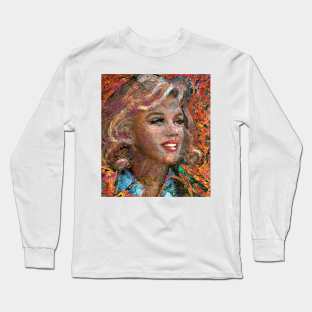 MM Ice Red Long Sleeve T-Shirt by Angie Braun